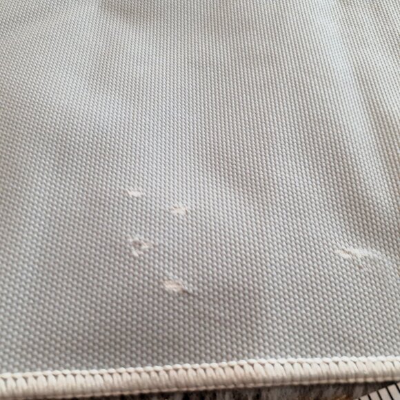 FRESH HOME - SOFT WHITE FUR 36 X 35 AREA - BATHROOM RUG - OR OTHER USES ITEM 2 - Picture 14 of 16